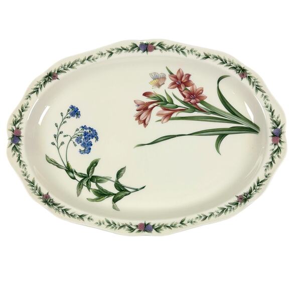 Noritake Other - Noritake Conservatory Gala Cuisine 7915 Japan Large Oval Serving Platter-Nice!